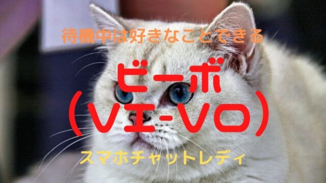 【2021年】スマホチャットレディVI-VO(ビーボ)|待機映像が流れない!