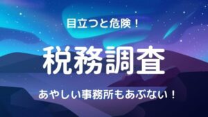 チャットレディ・メルレが税務調査の対象になる場合5選！どんな時にくるの？
