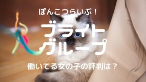 【働いてる女の子の評判は？】ブライトグループチャットレディのお仕事をYouTube動画で紹介【ぽんこつらいぶ】